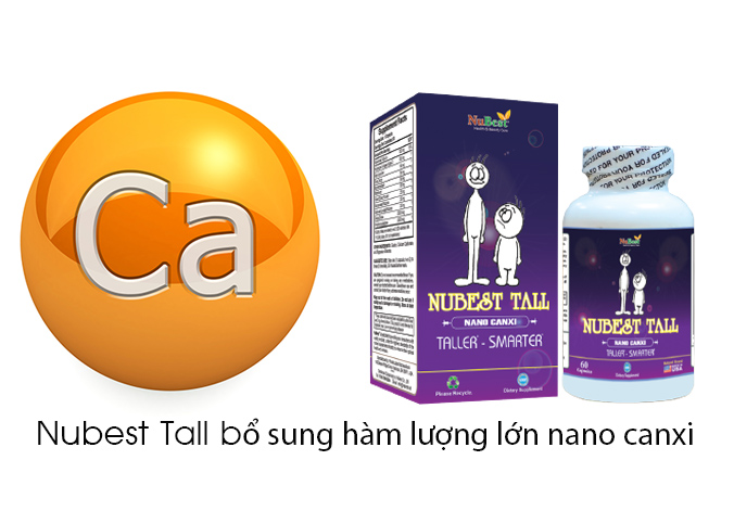 Cải thiện chiều cao an toàn với TPCN Nubest Tall