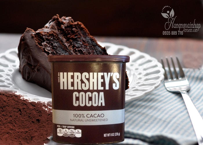 Bột cacao Hershey’s Cocoa giá rẻ nhất trong dịp tết 2018