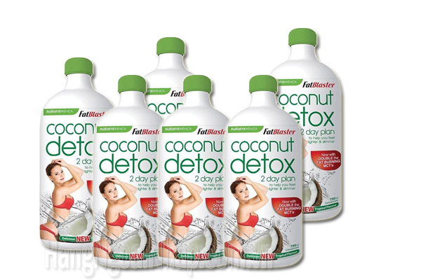 Nước uống Detox coconut giảm cân có hiệu quả không
