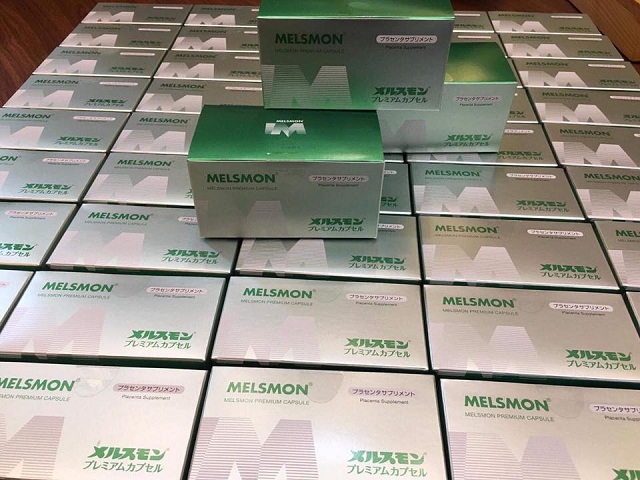 Tế bào gốc nhau thai Melsmon Premium Capsule 120 viên của Nhật 7