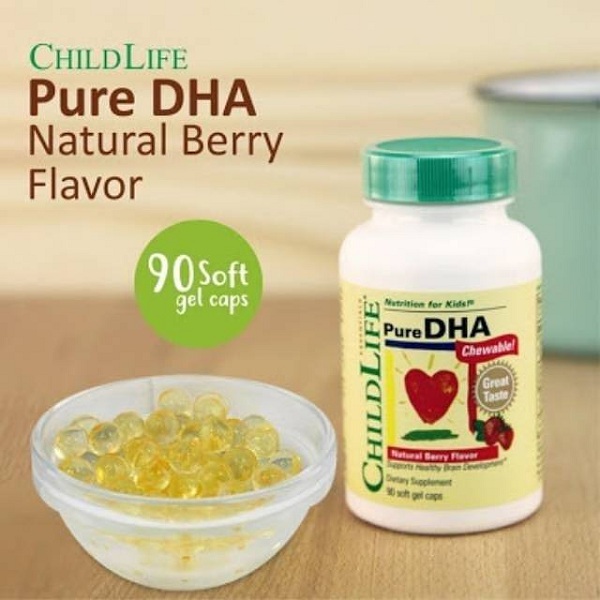 Viên bổ sung DHA cho bé Childlife Pure DHA 250mg 2