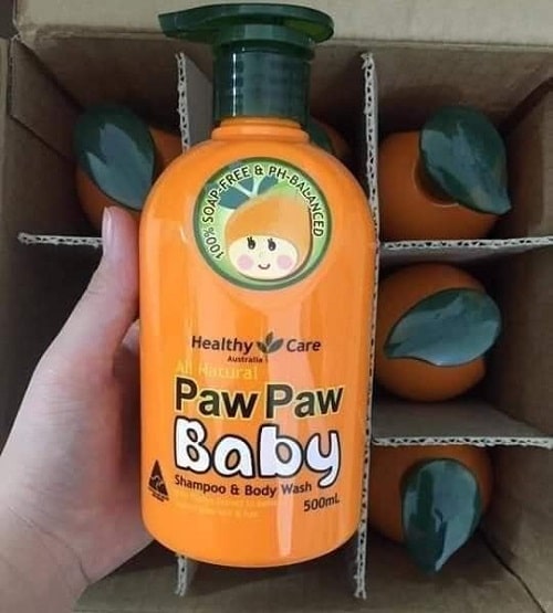 Review sữa tắm gội Paw Paw Baby Healthy Care của Úc-2