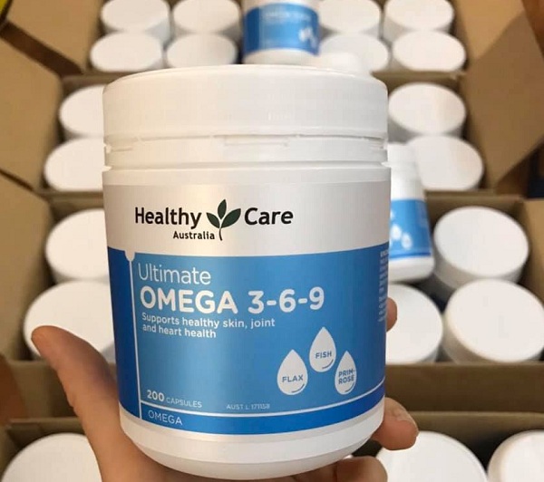 Ultimate Omega 3-6-9 Australia Healthy Care 200 viên Úc 9