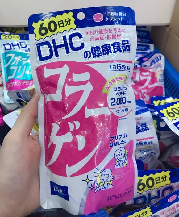 Viên uống Collagen DHC 360 viên Nhật Bản - Trẻ hóa da 7