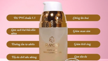 Sữa rửa mặt Rmon White Label Gold Cleansing Gel có hiệu quả hay không