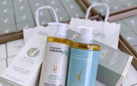 Bộ dầu gội xả Voudioty Keratin X9 Biotin & Collagen có tốt không?