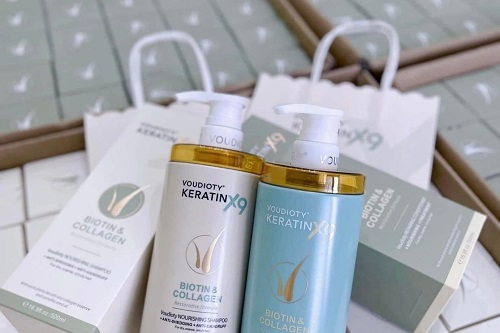 Bộ dầu gội xả Voudioty Keratin X9 Biotin & Collagen có tốt không?