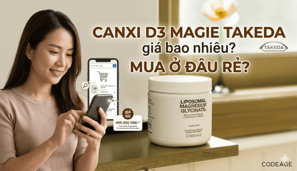 Giá Liposomal Magnesium Glycinate CodeAge mới nhất