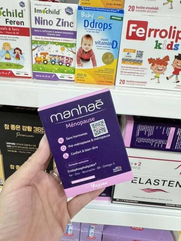 Giới thiệu viên uống nội tiết Manhae Menopause của Pháp