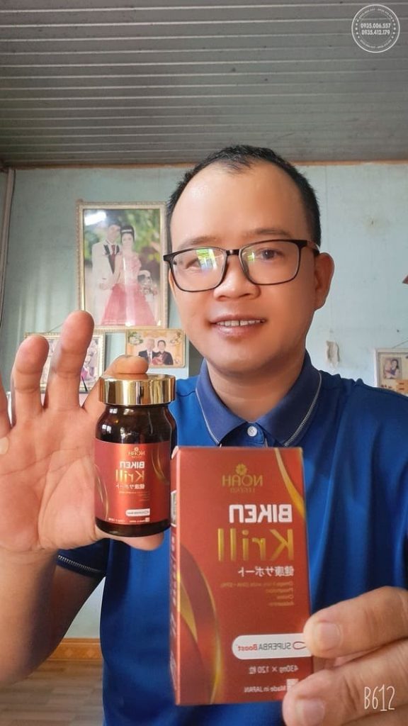 Giới thiệu Dầu nhuyễn thể Biken Krill Oil Noah Legend