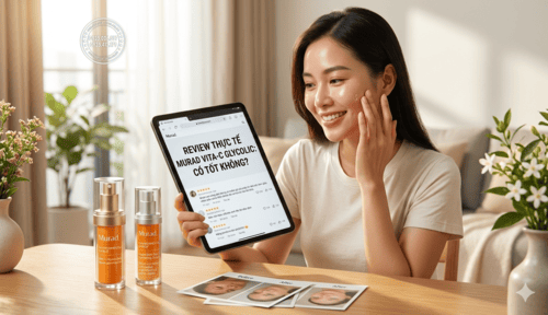 Serum trắng da mờ thâm nám Murad Vita C Glycolic Serum 30ml Có Tốt Không? Đánh giá nhanh