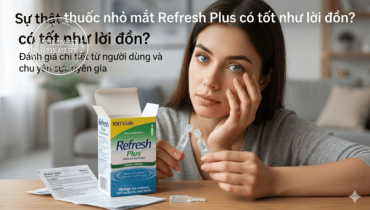 Sự thật thuốc nhỏ mắt Refresh Plus có tốt như lời đồn?