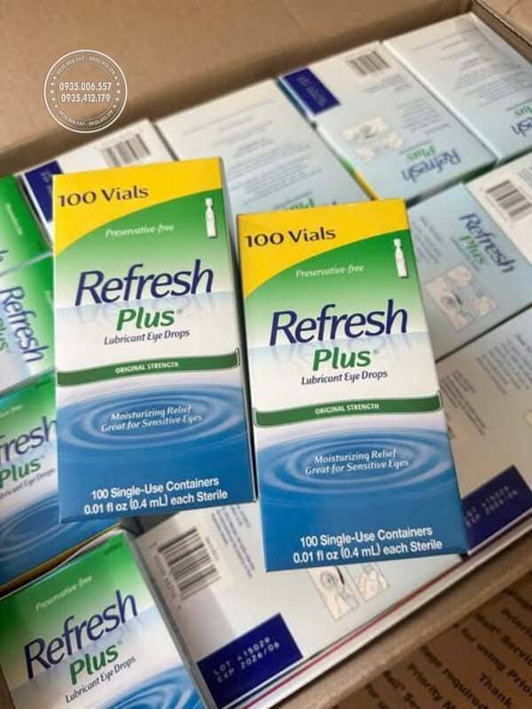 Thuốc nhỏ mắt Refresh Plus là gì?