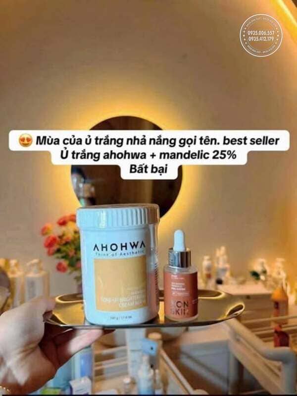 Mặt nạ Ahohwa Tone Up Brightening Cream Mask là gì?