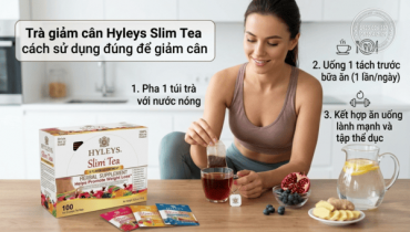 Trà giảm cân Hyleys Slim Tea cách sử dụng đúng để giảm cân