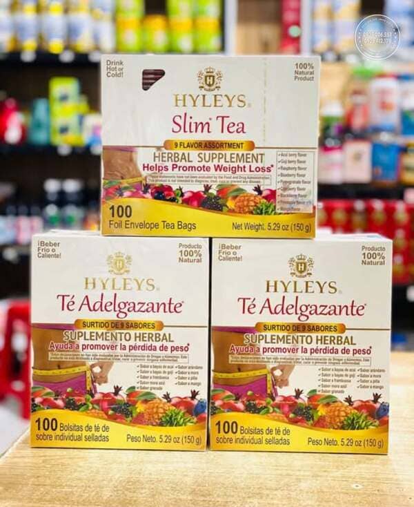 Trà thảo mộc Hyleys Slim Tea 100 gói có công dụng gì?