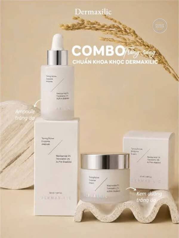 Tinh chất dưỡng trắng Dermaxilic là gì?